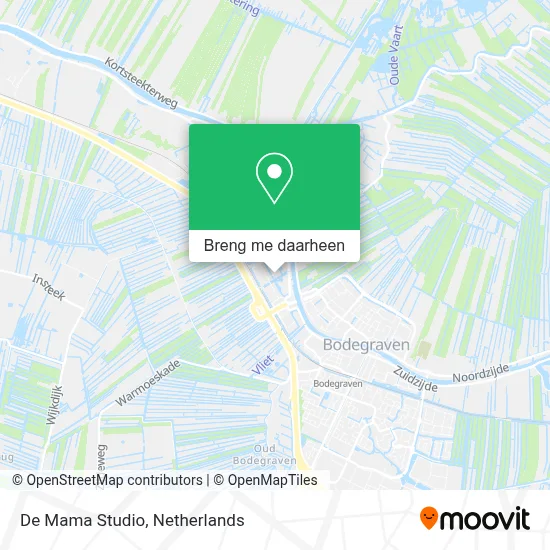 De Mama Studio kaart