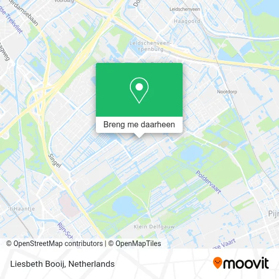 Liesbeth Booij kaart
