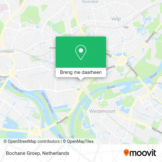 Bochane Groep kaart