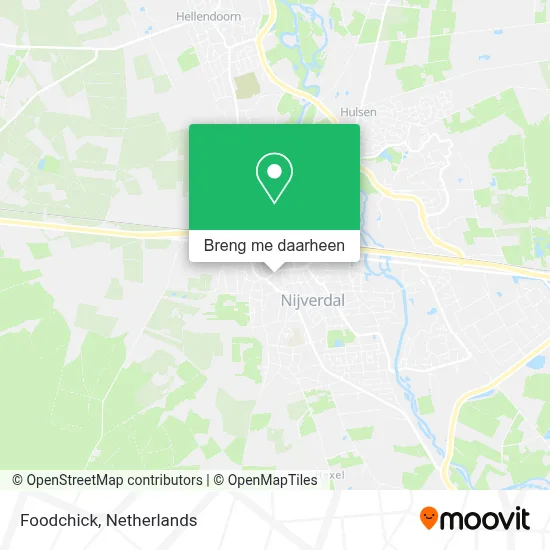 Foodchick kaart