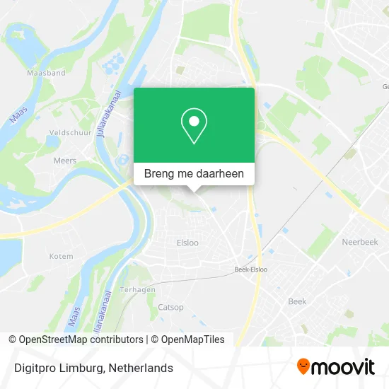 Digitpro Limburg kaart