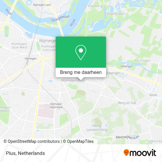 Plus kaart
