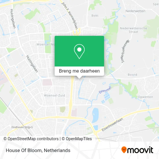 House Of Bloom kaart