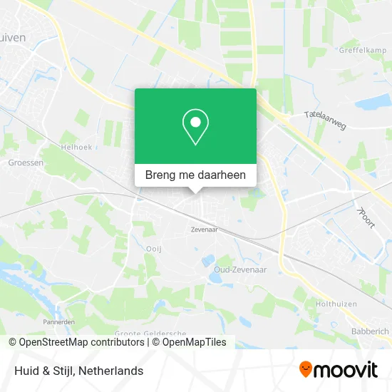 Huid & Stijl kaart