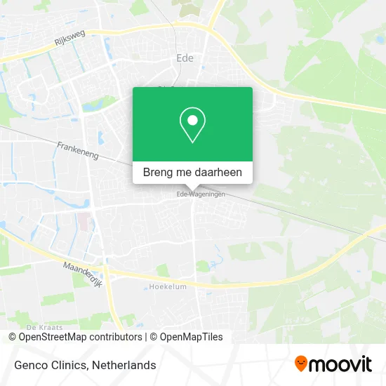 Genco Clinics kaart