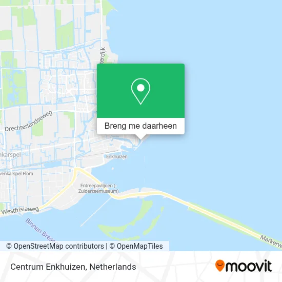 Centrum Enkhuizen kaart