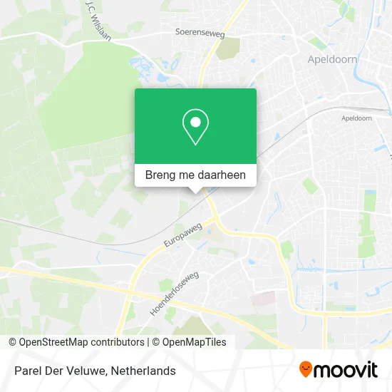 Parel Der Veluwe kaart