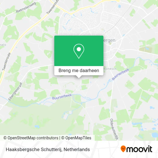 Haaksbergsche Schutterij kaart