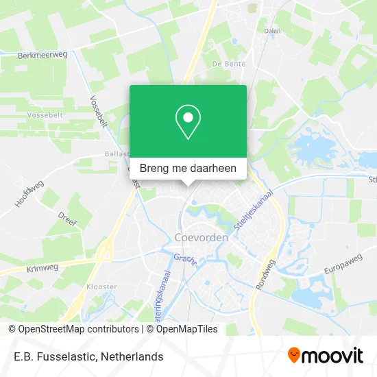 E.B. Fusselastic kaart