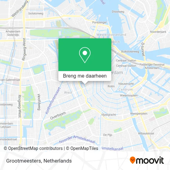 Grootmeesters kaart