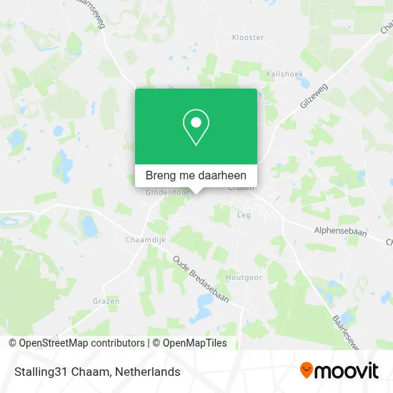 Stalling31 Chaam kaart