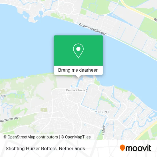 Stichting Huizer Botters kaart