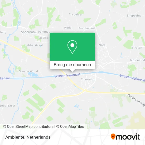 Ambiente kaart