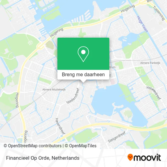 Financieel Op Orde kaart