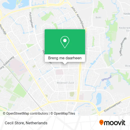 Cecil Store kaart