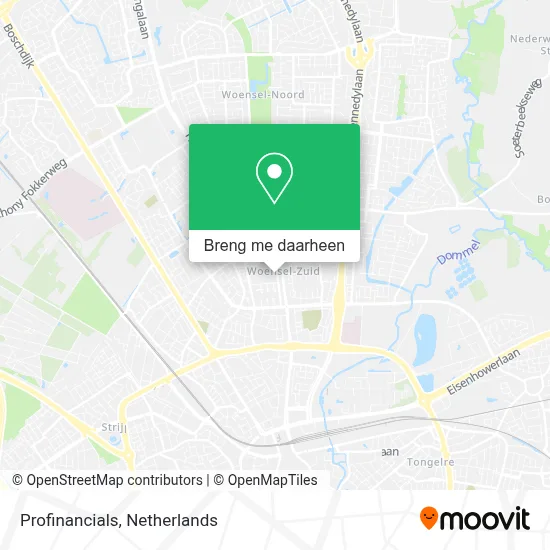Profinancials kaart