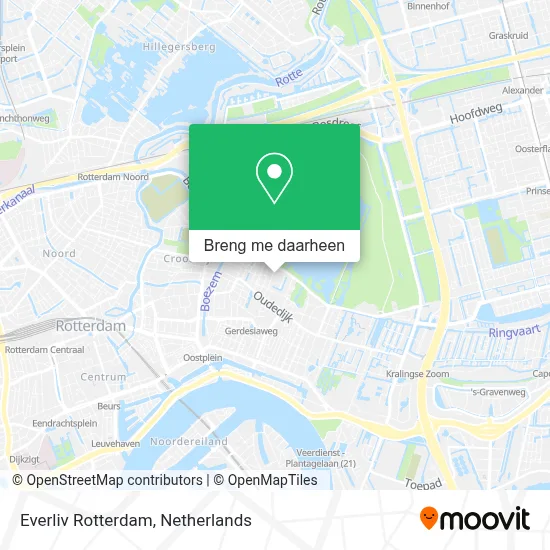 Everliv Rotterdam kaart