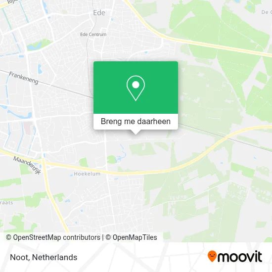Noot kaart