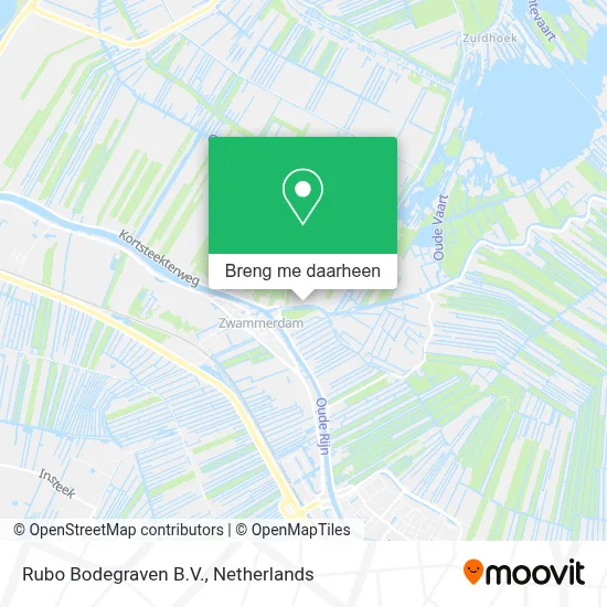Rubo Bodegraven B.V. kaart