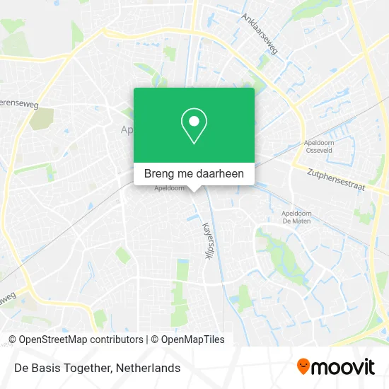 De Basis Together kaart