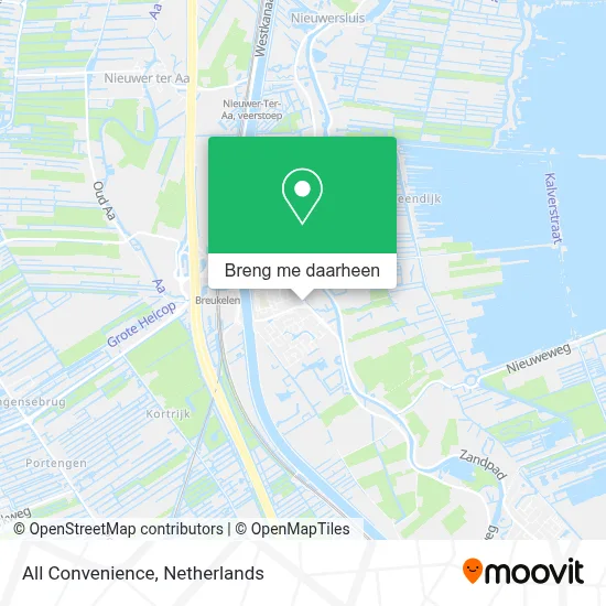 All Convenience kaart