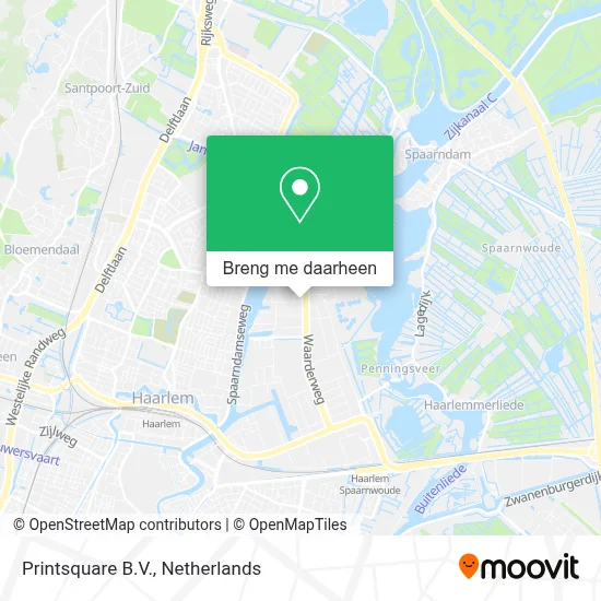 Printsquare B.V. kaart