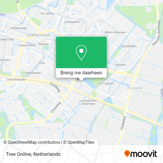 Tree Online kaart