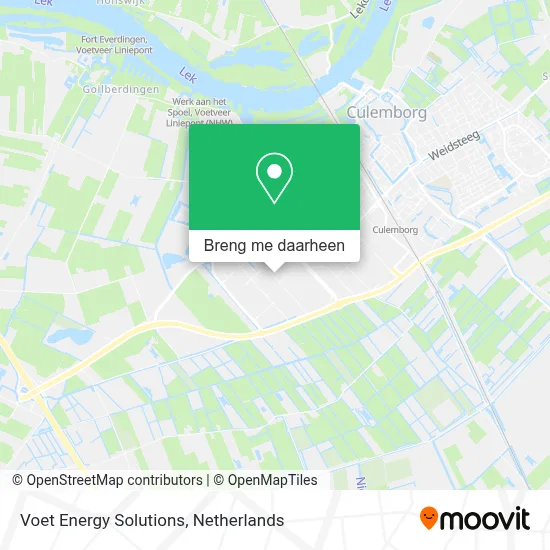 Voet Energy Solutions kaart