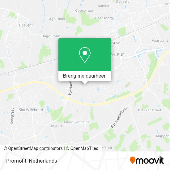 Promofit kaart