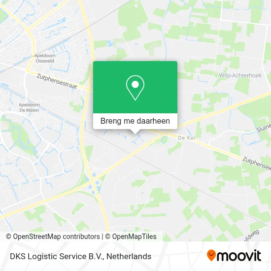 DKS Logistic Service B.V. kaart