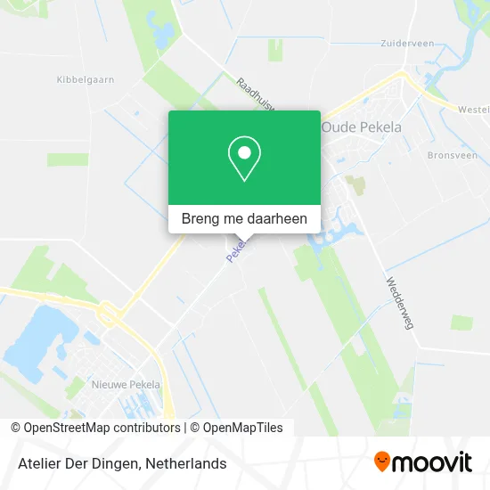 Atelier Der Dingen kaart