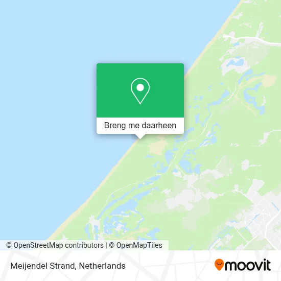 Meijendel Strand kaart