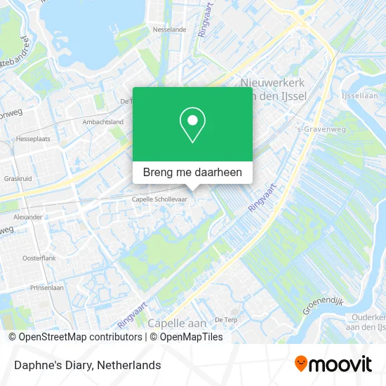 Daphne's Diary kaart