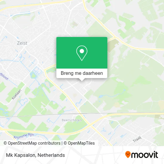 Mk Kapsalon kaart