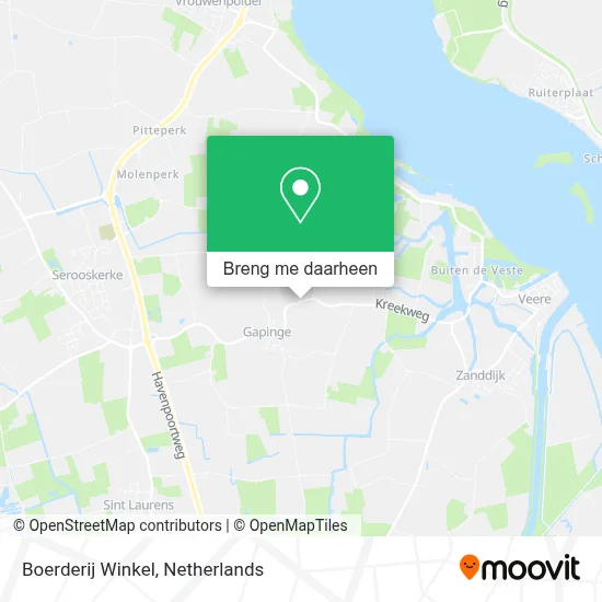 Boerderij Winkel kaart
