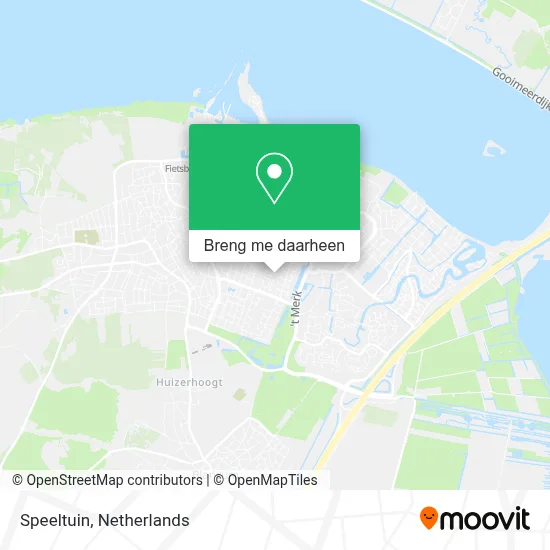 Speeltuin kaart