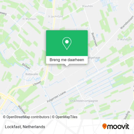 Lockfast kaart