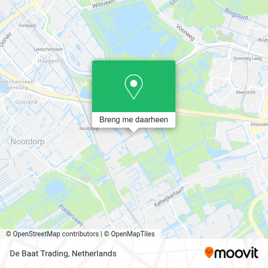 De Baat Trading kaart