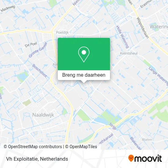 Vh Exploitatie kaart
