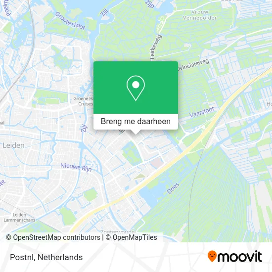 Postnl kaart
