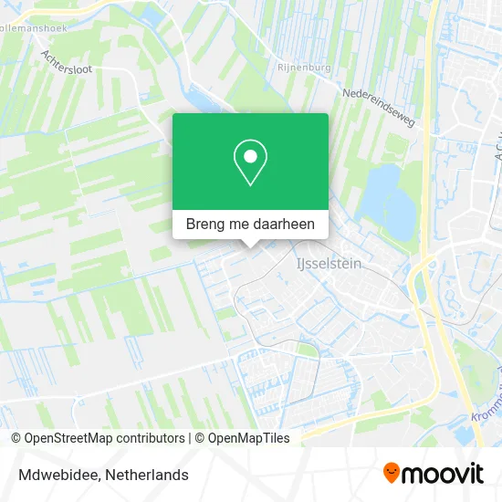 Mdwebidee kaart
