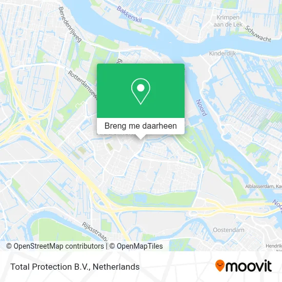 Total Protection B.V. kaart