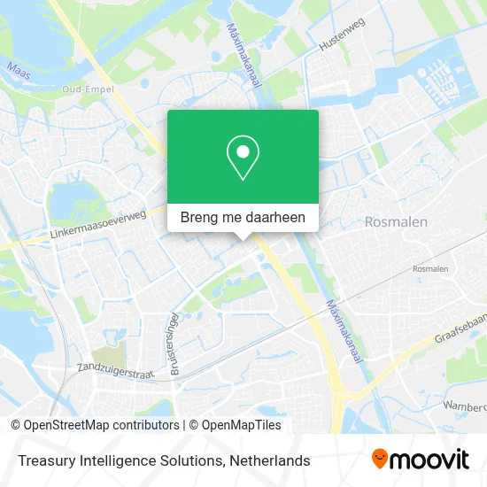 Treasury Intelligence Solutions kaart
