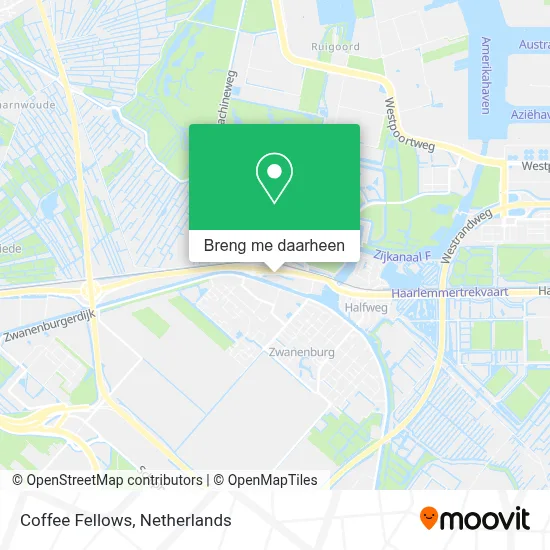 Coffee Fellows kaart
