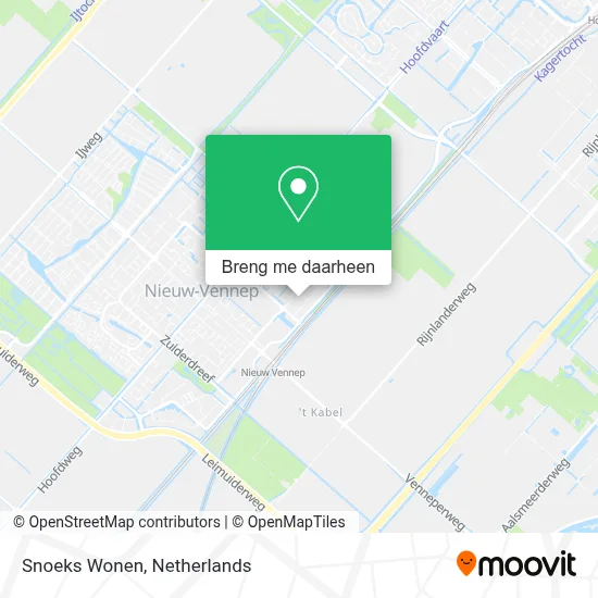 Snoeks Wonen kaart