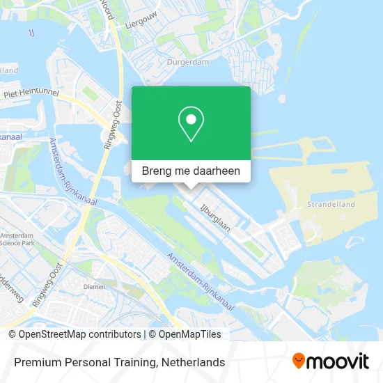 Premium Personal Training kaart