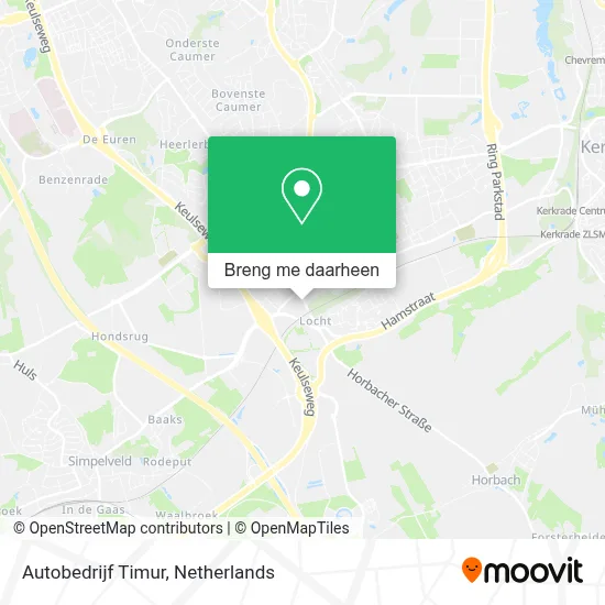 Autobedrijf Timur kaart