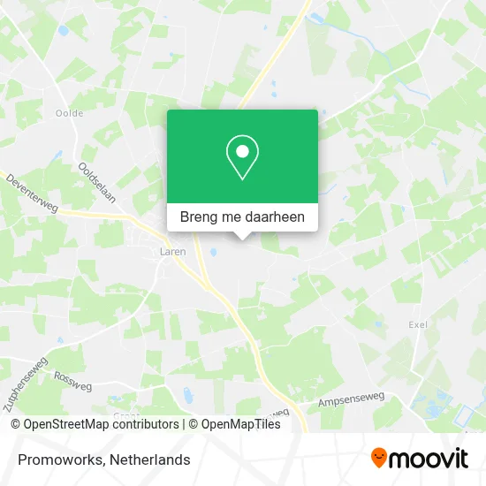 Promoworks kaart