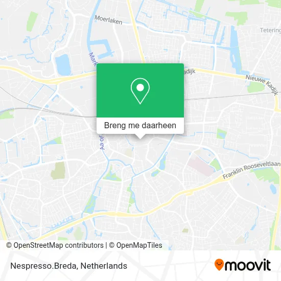 Nespresso.Breda kaart