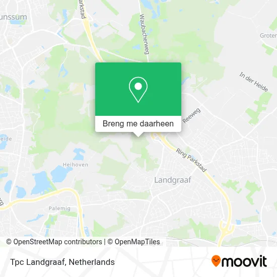 Tpc Landgraaf kaart